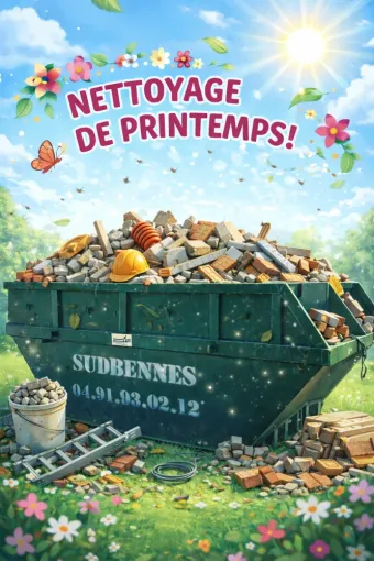Sud Bennes vous propose un grand nettoyage de printemps, Aubagne, Sud Bennes