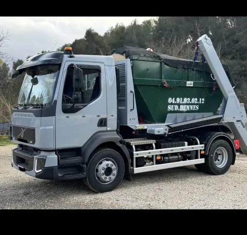 Location de bennes pour travaux de terrassement et déblai à Aubagne et Marseille, Aubagne, Sud Bennes